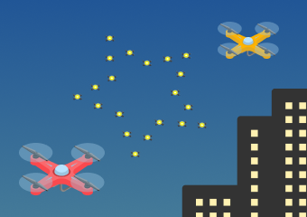 ドローンショー