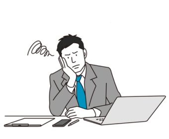 電話対応に悩む人